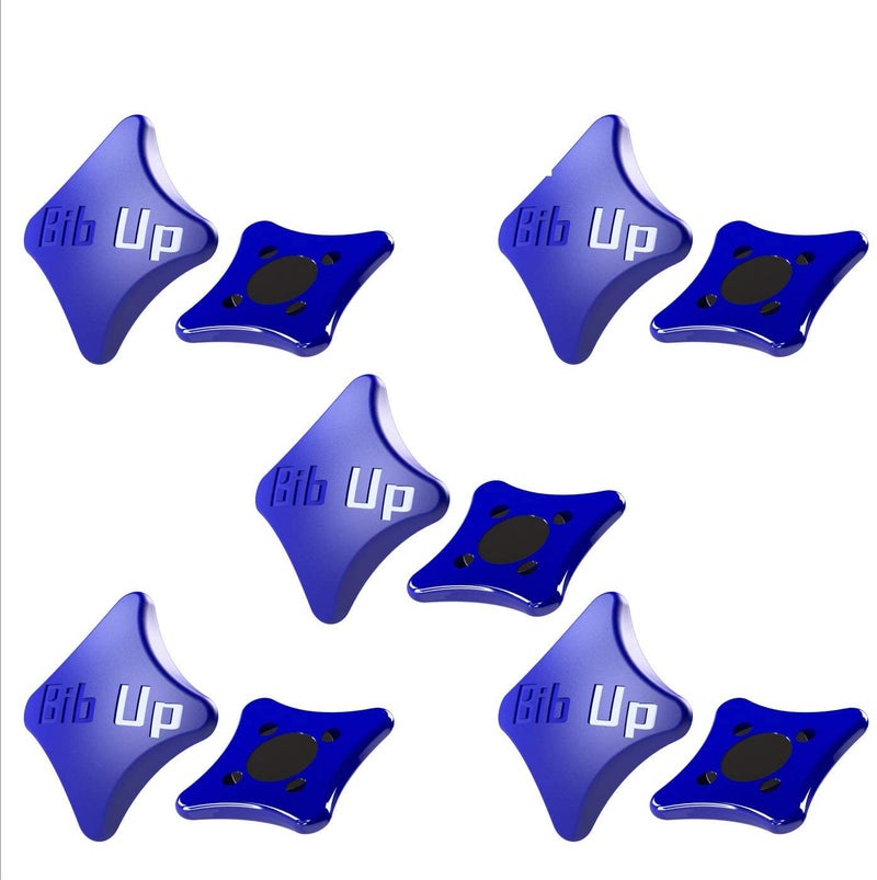 BIBUP Magnetic Race Number Attachment System (BLU Glitter) - Image 1